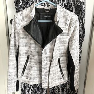 Black Rivet Tweed Jacket